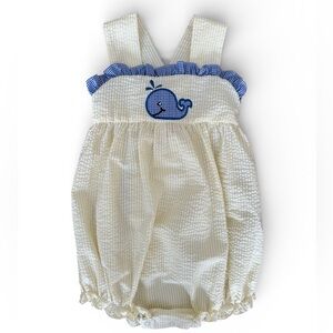 Stitchy Fish Summer Whale Romper